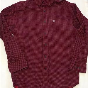 Mens Ariat button down